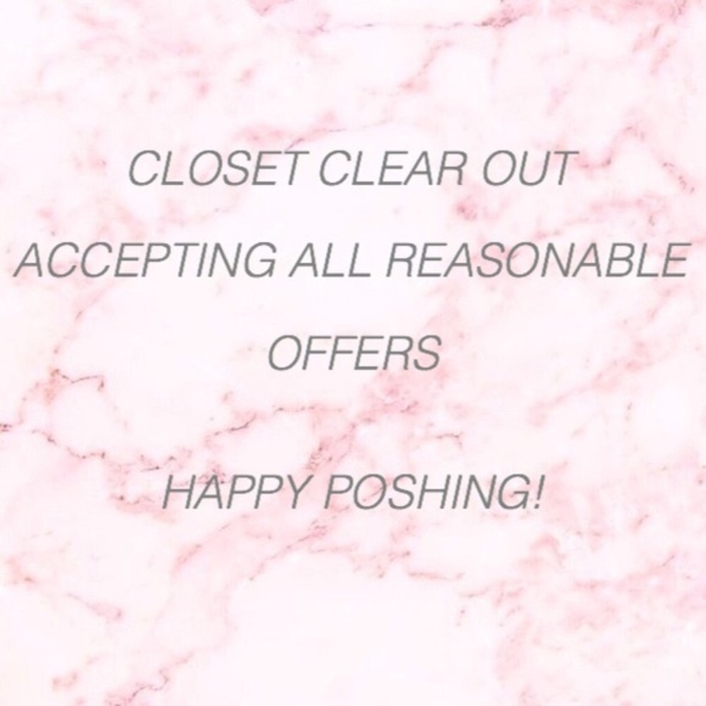 Closet clear out